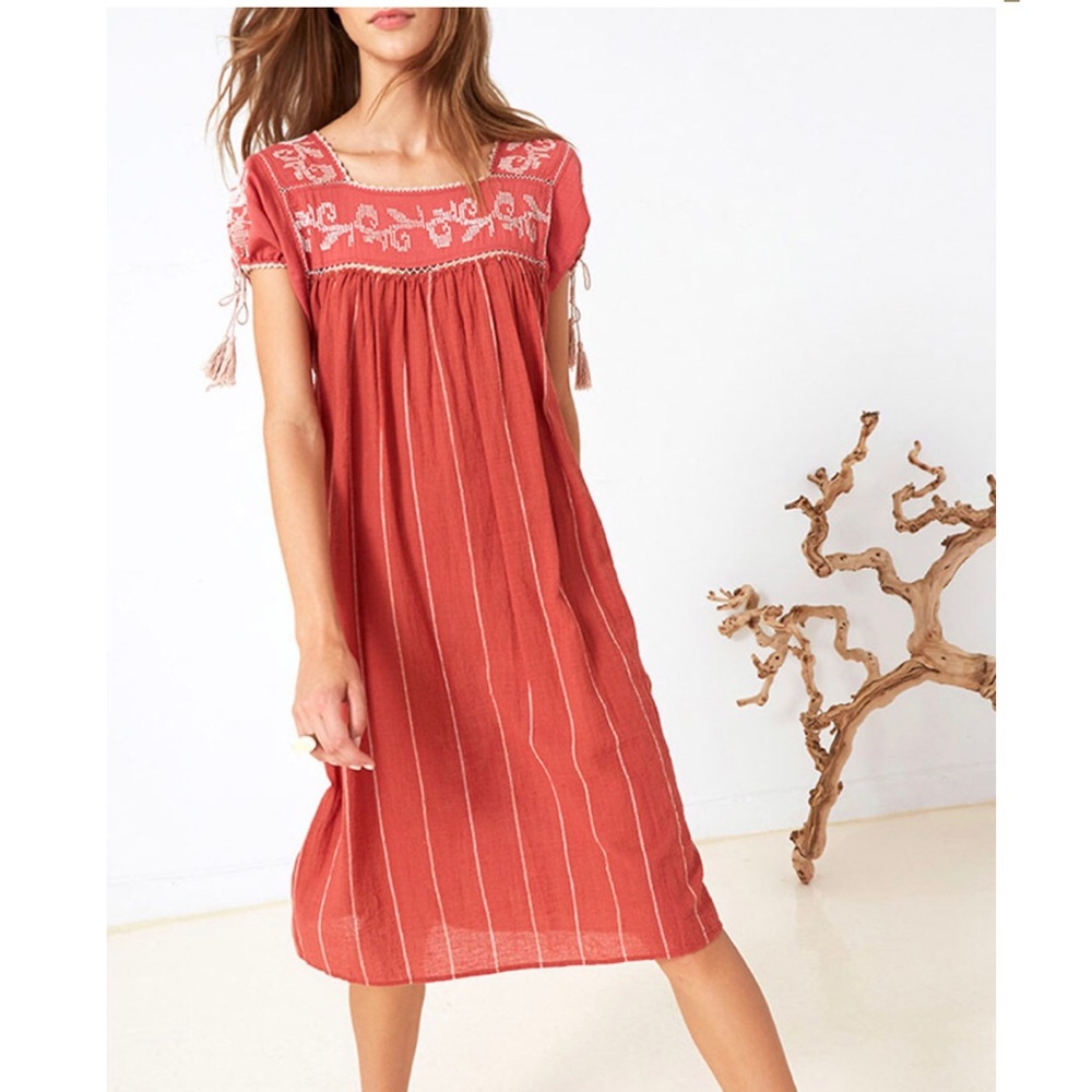 Ulla Johnson size 6 linen tunic dress.